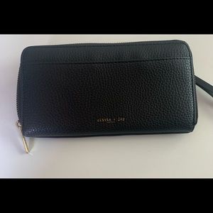 olivia + joy black wallet